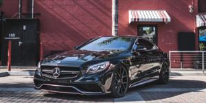 Mercedes-Benz S Coupe with Verde Wheels V99 Axis